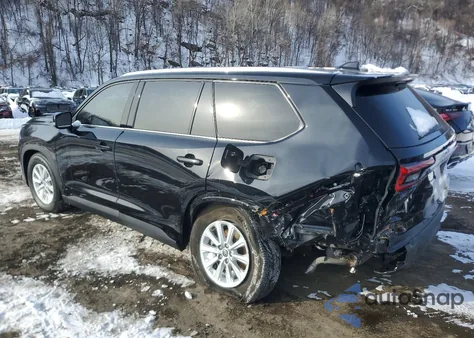 2025 Toyota Grand Highlander Xle Hybrid z USA, uszkodzony, nr VIN 5TDACAB59SS065178